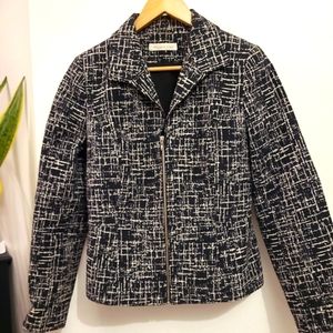 Melanie Lyne Zip Front Jacket - Size 8